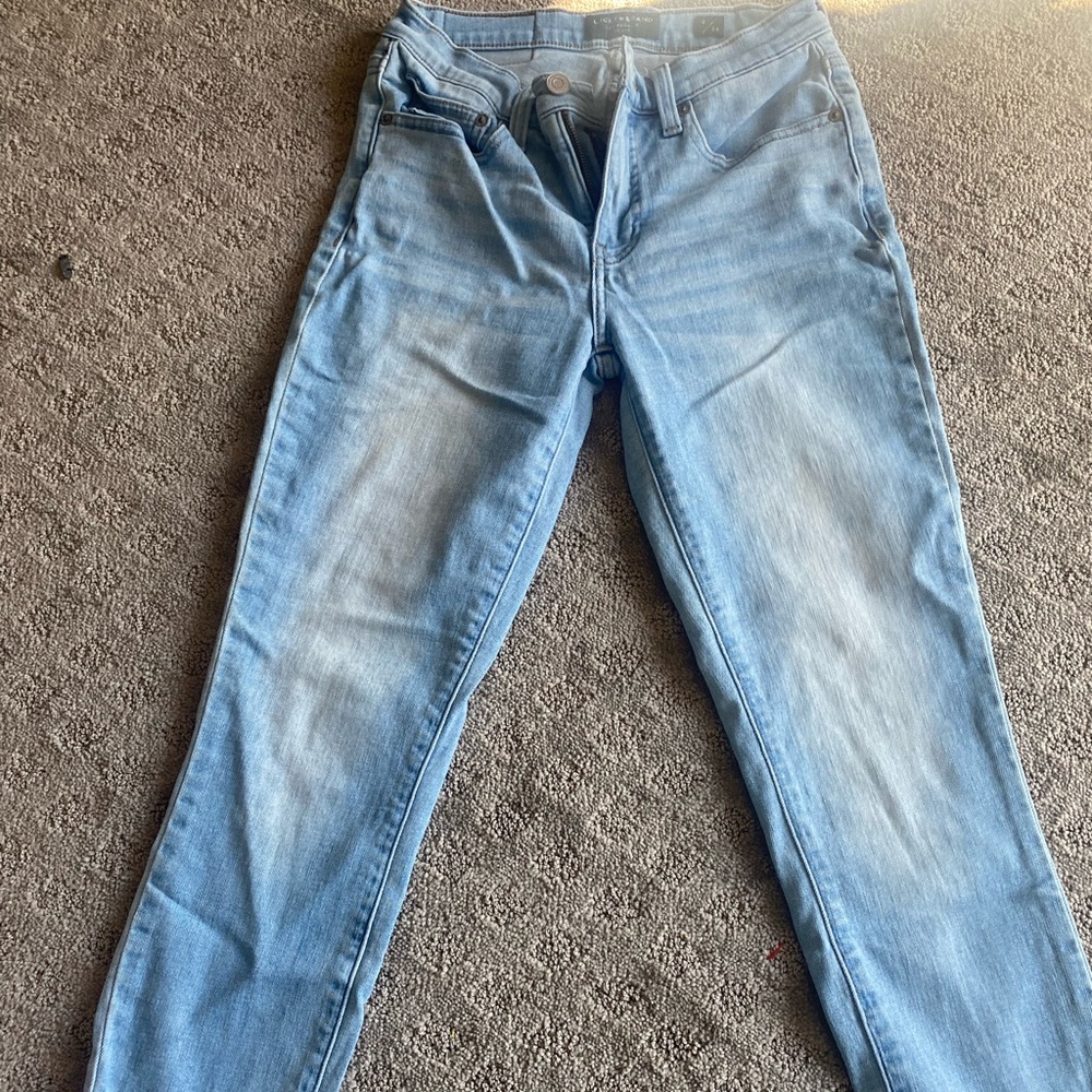 Lucky Brand Mid Rise Crop Ava Size 2/26